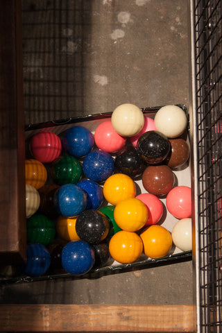 Snooker Balls in Shadow