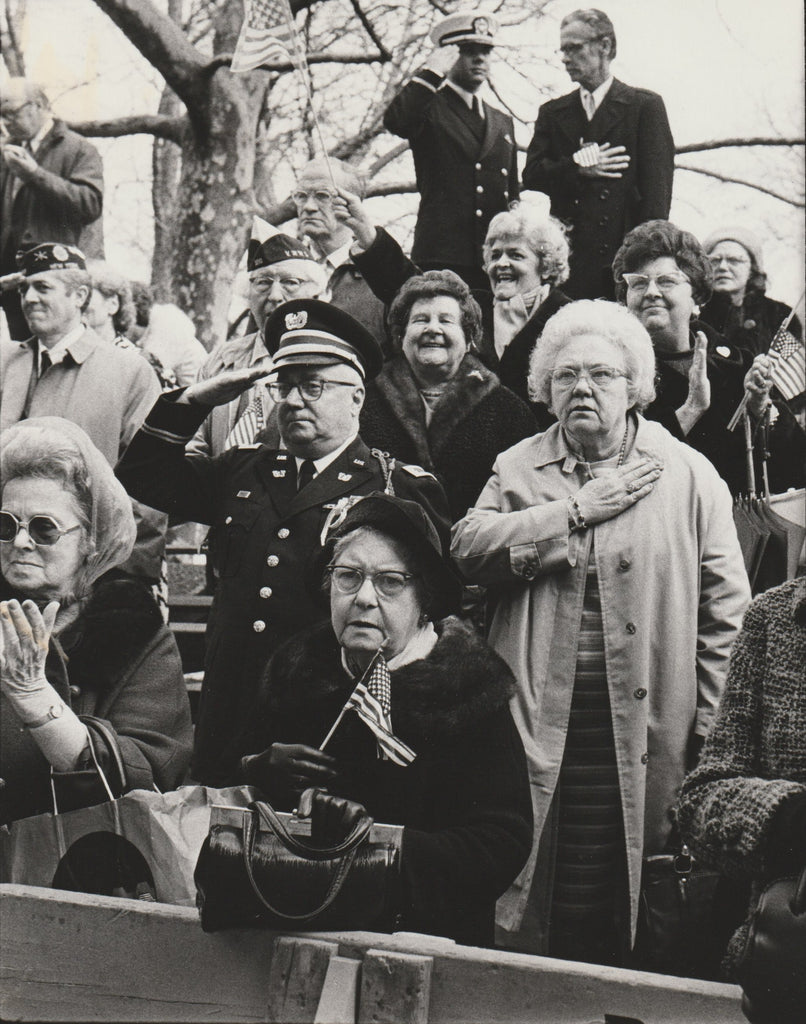 Saluting the Flag, 1970